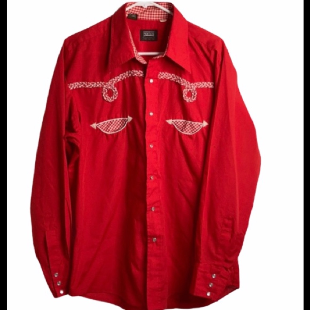 Vintage Fenton western shirt extra long tall large